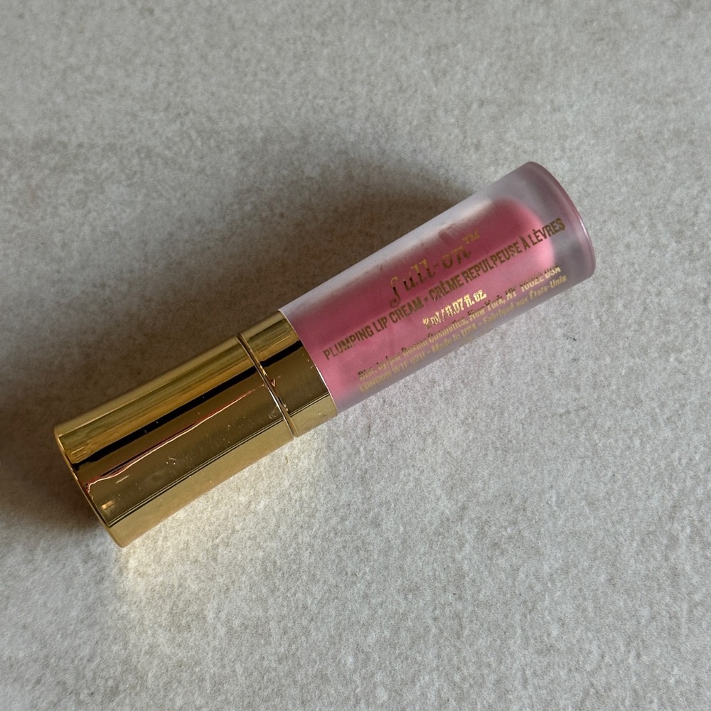 Buxom Full-On Lip Polish - Mudslide Pink Shimmer - Plumping & Hydrating Gloss - Picture 3 of 3